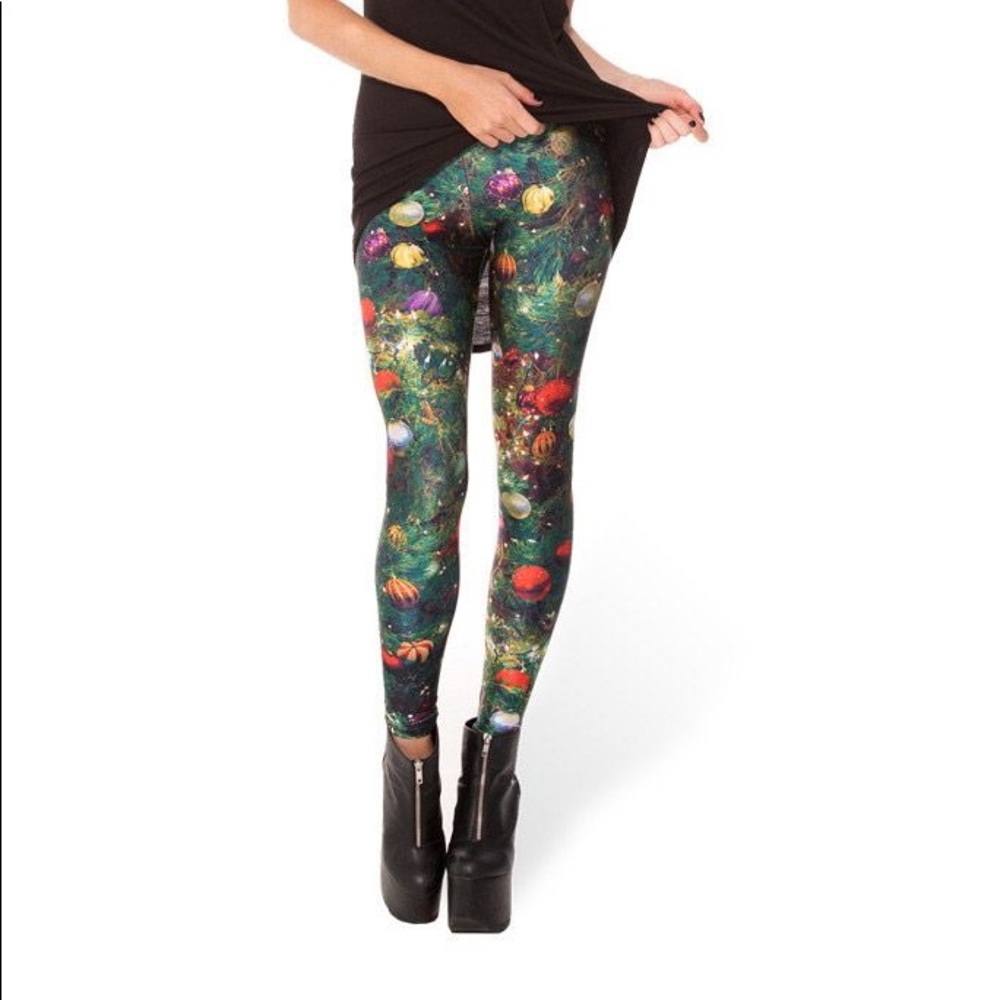 Black Milk Christmas Tree 2.0 Leggings